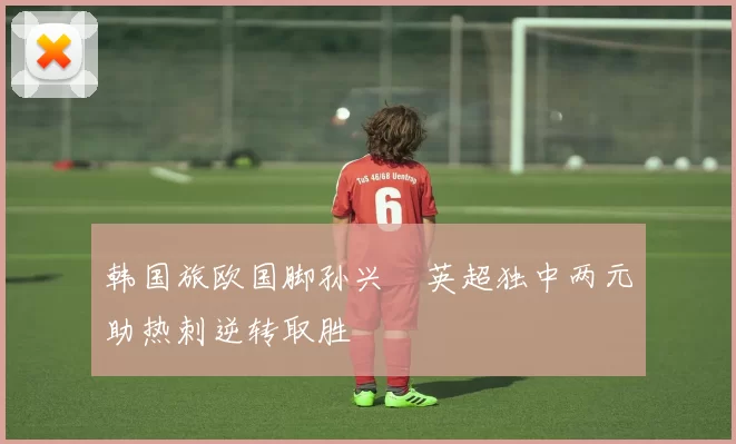 韩国旅欧国脚孙兴慜英超独中两元助热刺逆转取胜